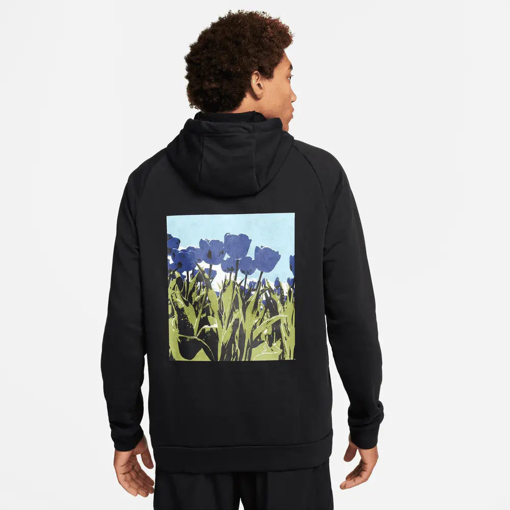 Hoodye NIKE Hombre Negro Cerrado Capota - FN3285-010