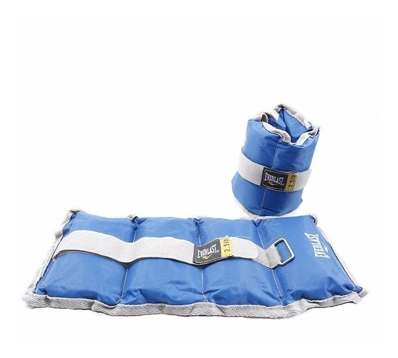 Pesas Muñequeras o Tobilleras Everlast 2,5lbs - EVWW625