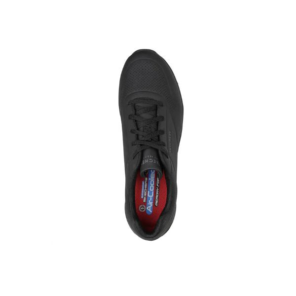 Tenis SKECHERS Hombre  Uno Sr Sutal Todo Negro Resistencia - 200054-BLK