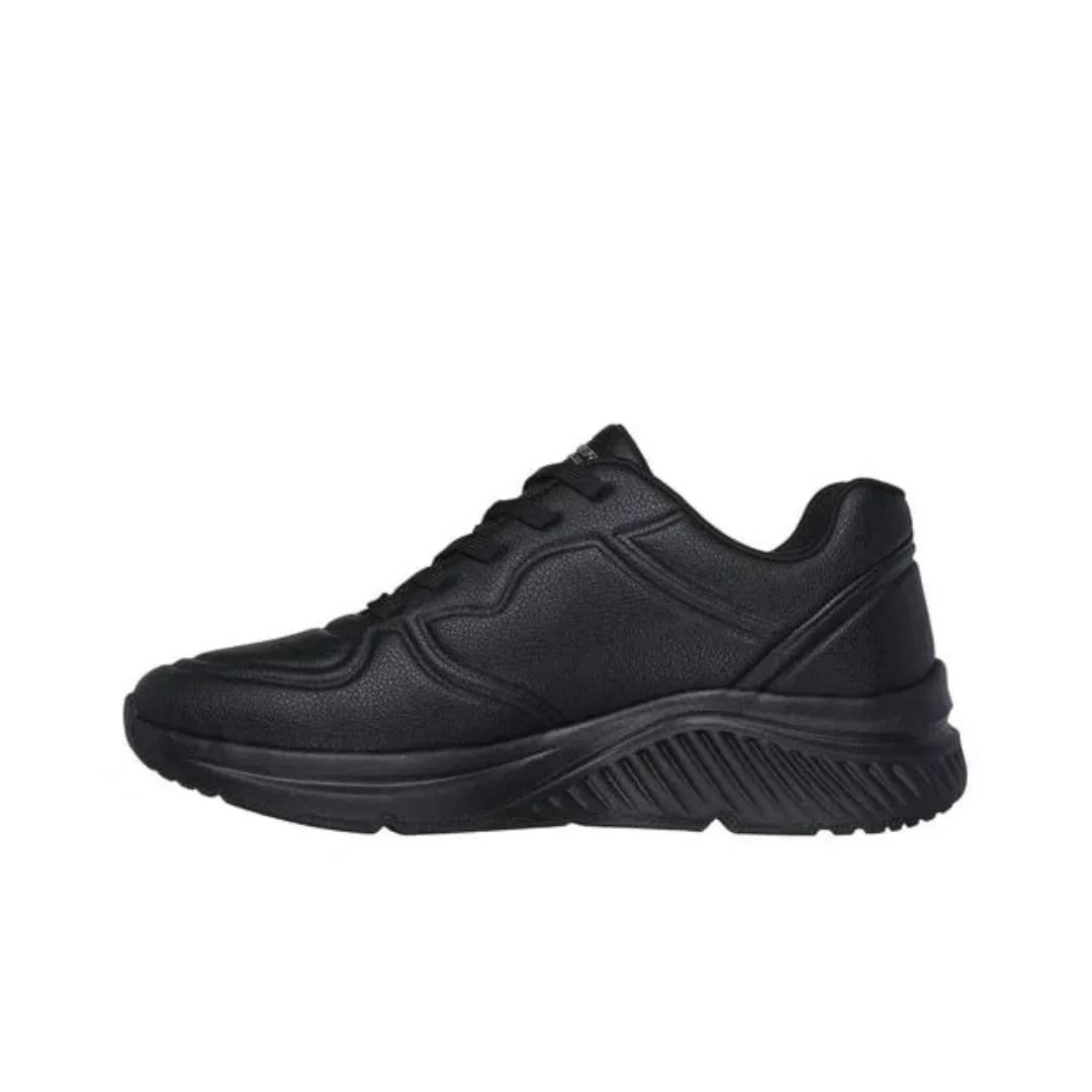 Tenis STEKECHERS Dama Bobs Arch Comfort B Sweet A Bind Todo Negro - 117560-BBK