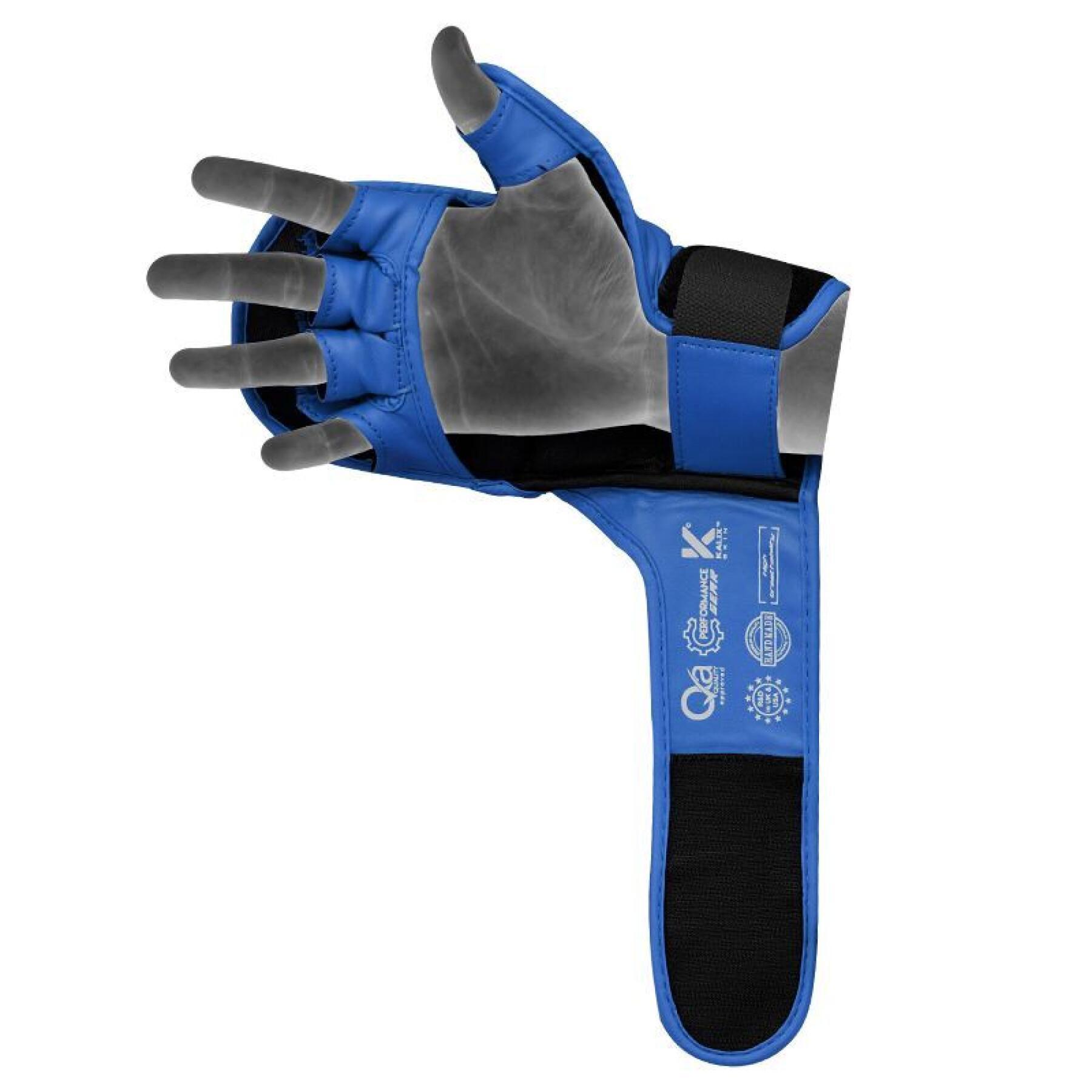 Guantes MMA RDX Azul Negro - GSR-T17UB