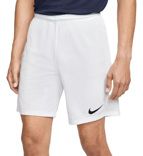 Pantaloneta NIKE Hombre Blanca Dry Park  III - BV6855-100