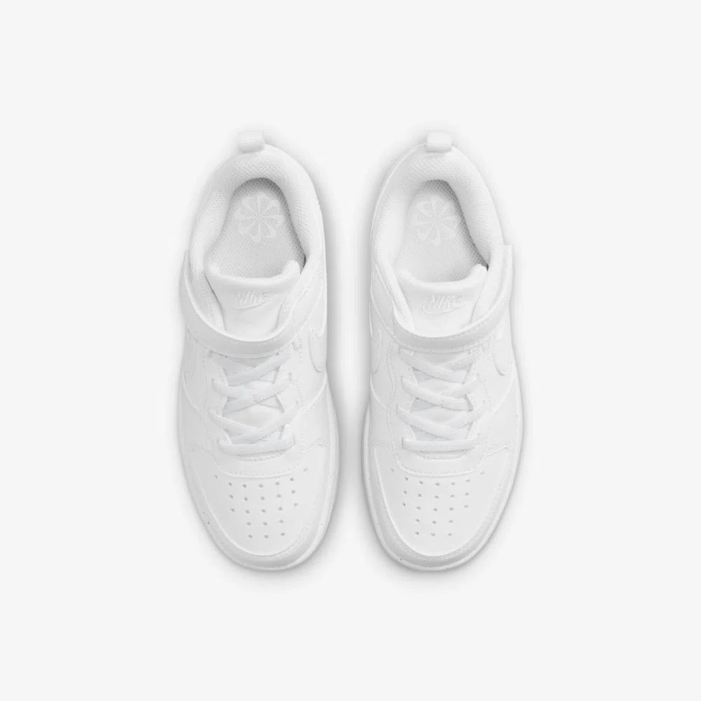 Tenis Nike Junior Court Borough Low Recraft Todos Blancos - DV5457-106