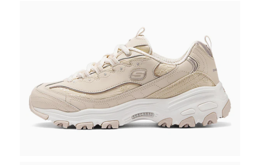 Tenis SKECHERS Dama Dlite Finest Pick Natural - 150038-NAT