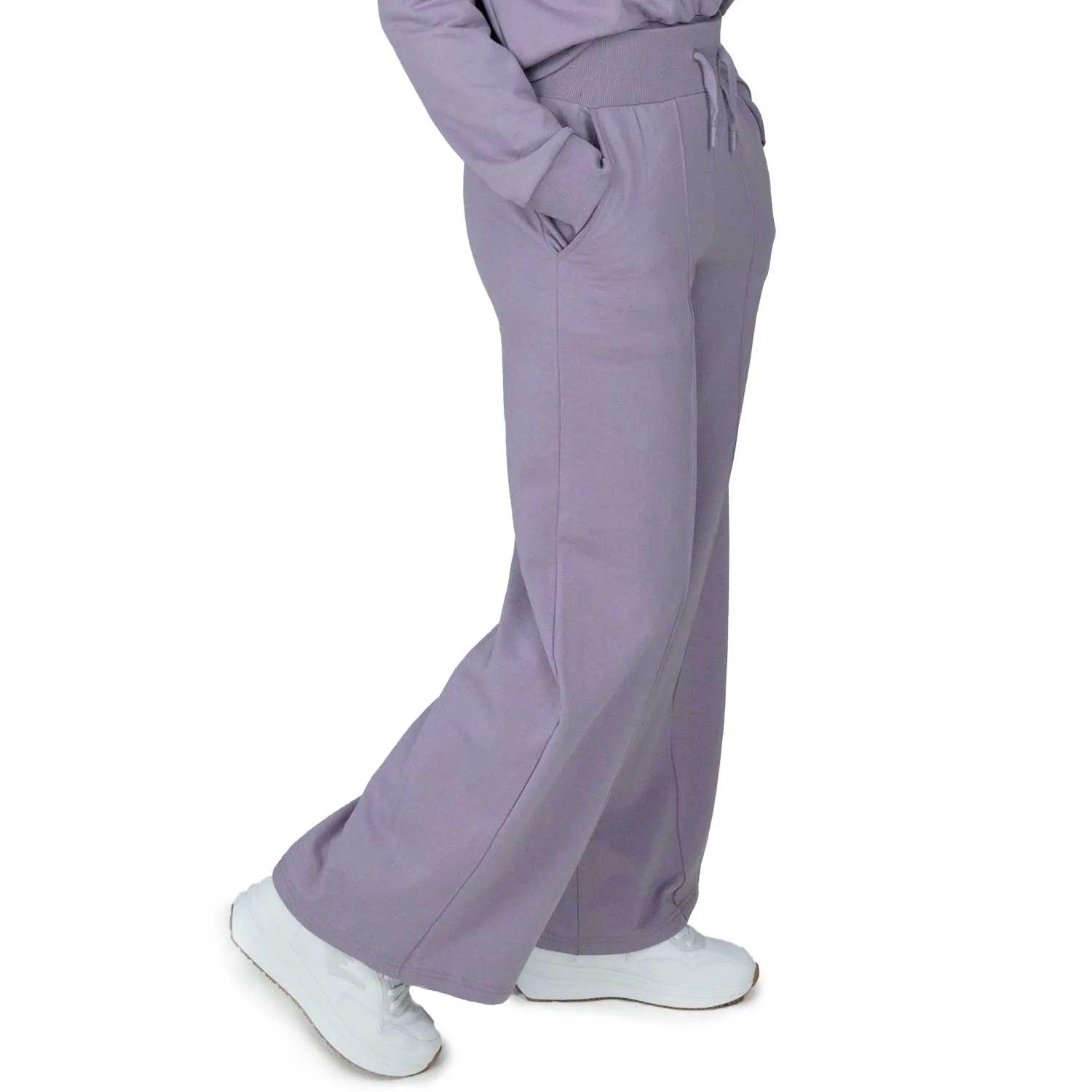 PANTALÓN EVERLAST LILA DAMA ALGODÓN  - EV14NAL609