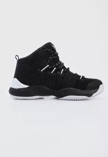 Botas basquetball EVERLAST Hombre Champions Negra Blanca - HOOK-C2