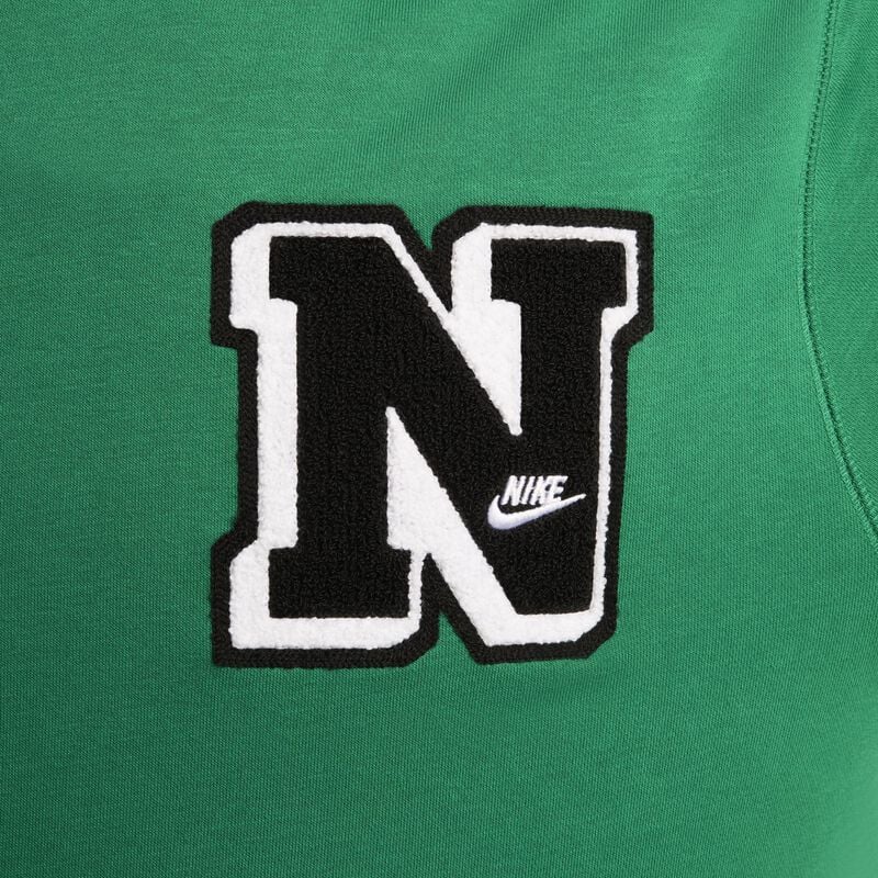 Hoodye NIKE Hombre Verde Cerrado Capota - FN3100-365