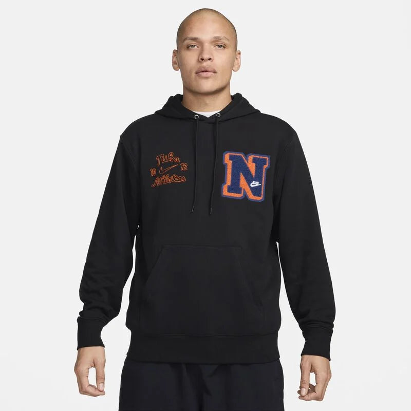 Hoodye NIKE Hombre Negro Cerrado Capota - FN3100-010