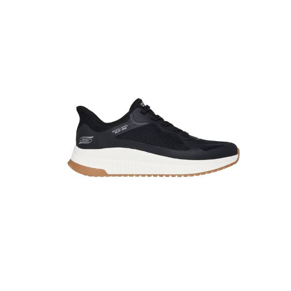 Tenis SKECHERS Hombre Bobs Squad 4 Negro Blanco - 118423-BLK