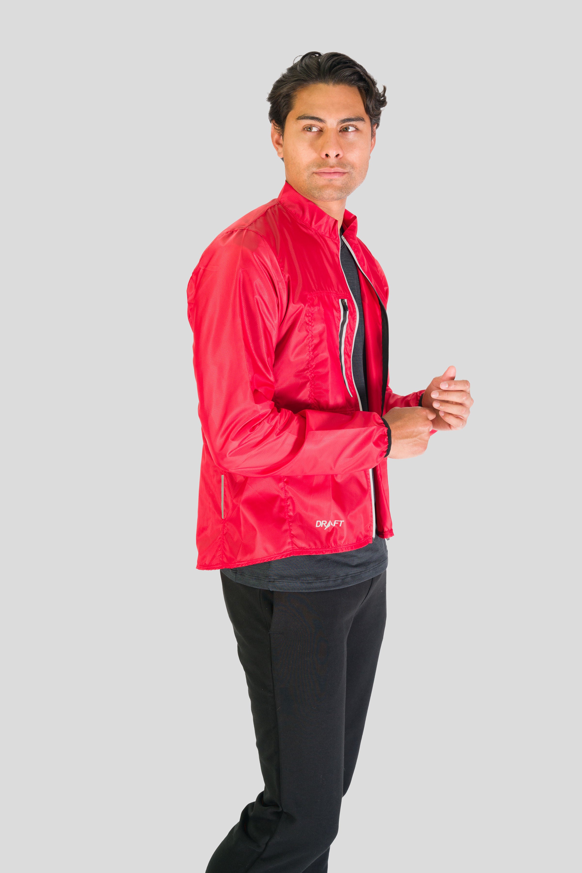 Chaqueta Draft Rompeviento Roja - 7981-3