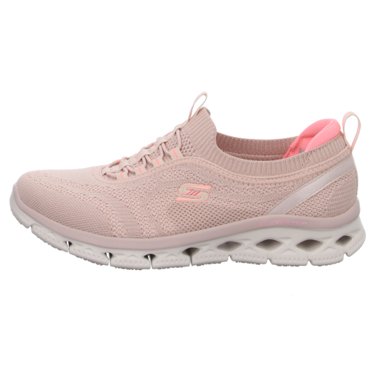 Tenis SKECHERS Dama Glide Step Flex Good Dream Azul Rosa - 104307-LTPK
