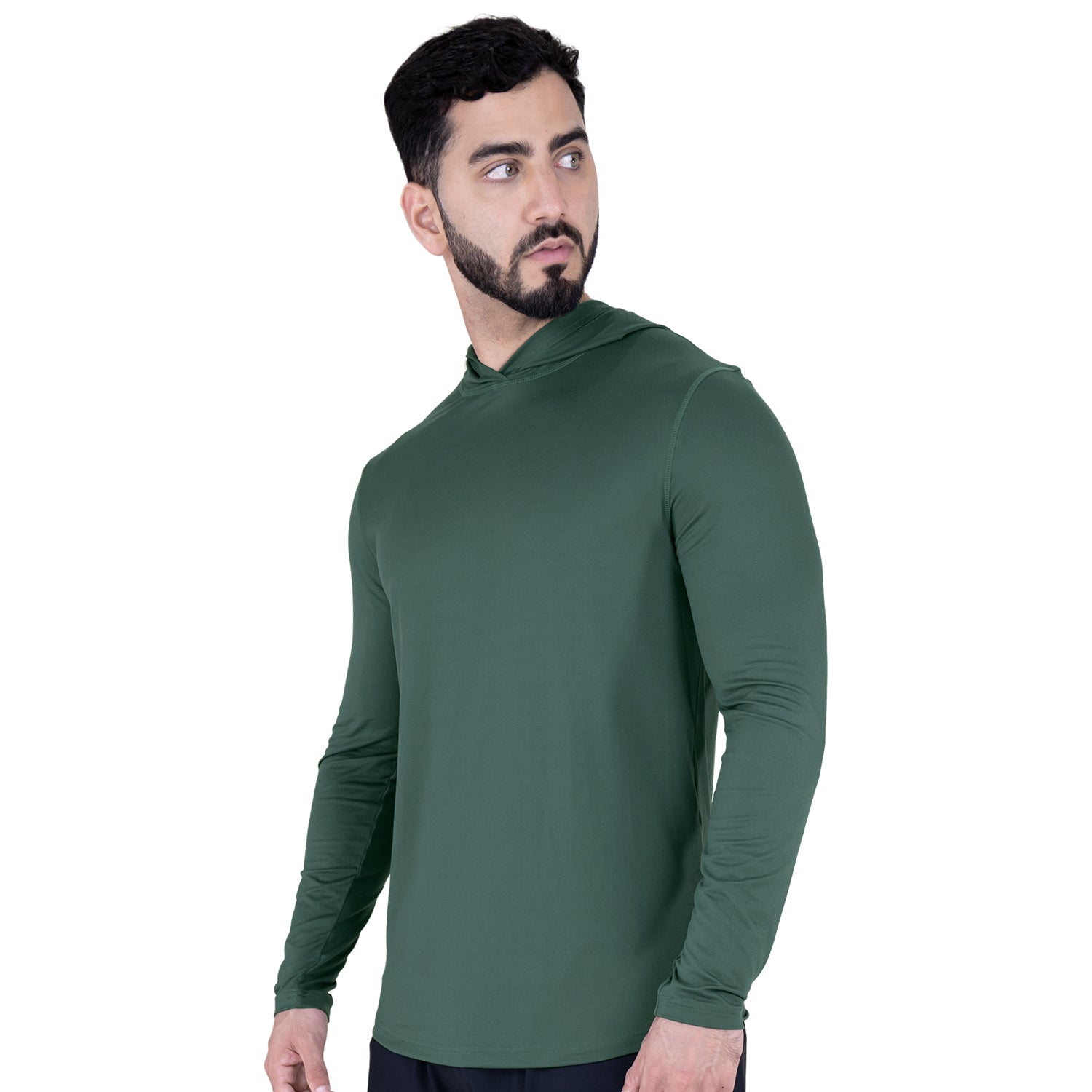 Hoodye EVERLAST Hombre Verde Licrado Training - EV94HEM556