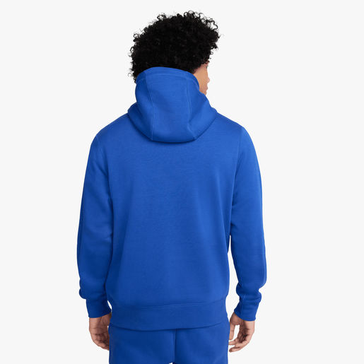 Hoodye NIKE Hombre Azul Algodón Cerrado - FN3104-480