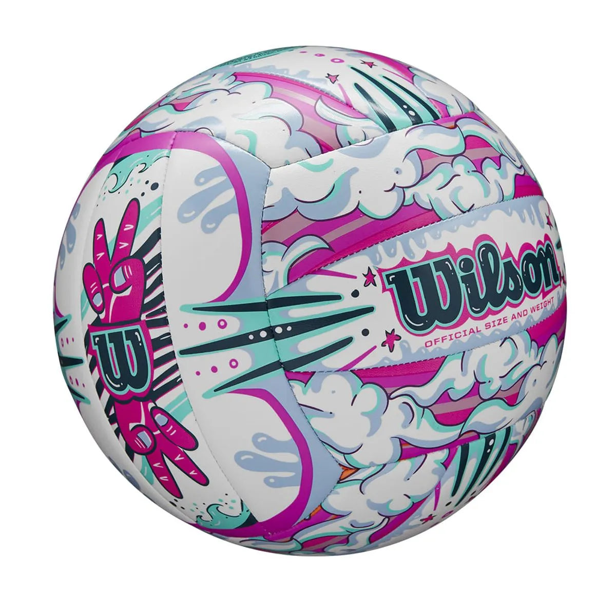 Balon WILSON Voleibol Grafiti Rosa – WV4006902XBOF
