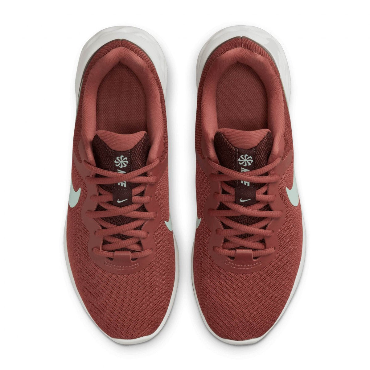Tenis Nike Dama Revolution 6 NN Rojo Gris - DC3729-602