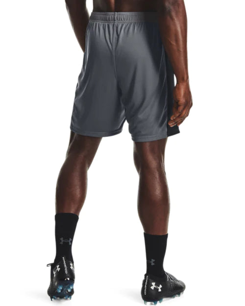 Pantaloneta Under Armour Hombre Gris Con Negro Entrenamiento - 1365416-012