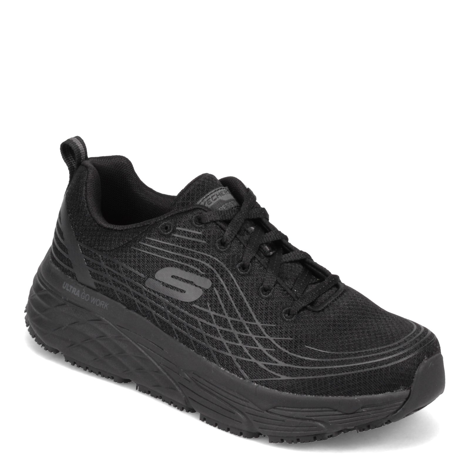Tenis SKECHERS Dama Max Cushioning Todo Negro - 108016-BLK