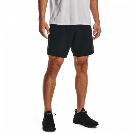 Pantaloneta Under Armour Hombre Negra Entrenamiento - 1370388-001