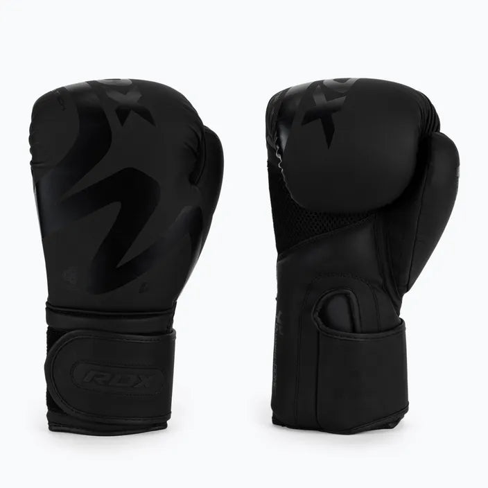 Guantes Boxeo RDX Negro Mate - BGR-F15MB
