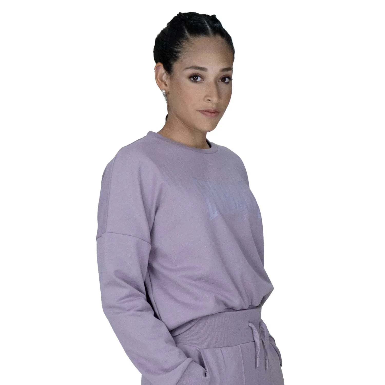 HOODIE EVERLAST ALGODÓN MORADO ROSA DAMA  EV64NAL409
