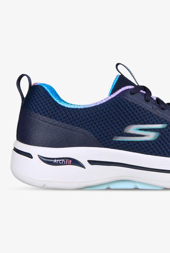 Tenis Dama SKECHERS Go Walk Arch Fit Azul Azul - 124868-NVTQ