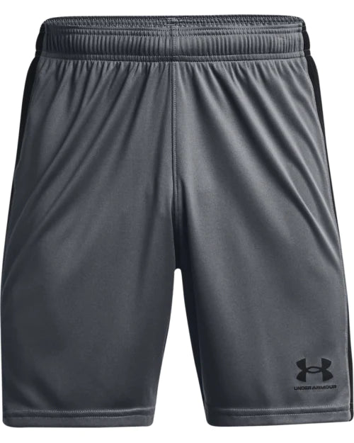 Pantaloneta Under Armour Hombre Gris Con Negro Entrenamiento - 1365416-012