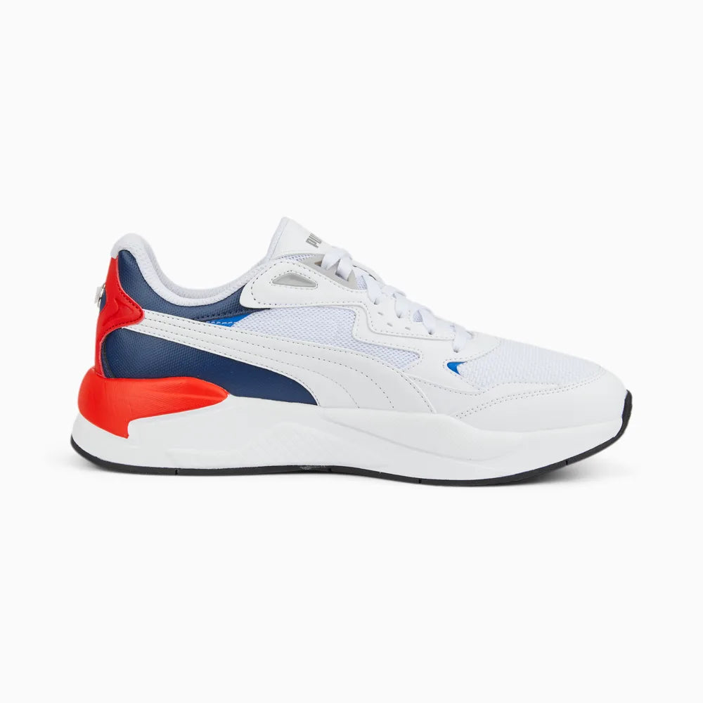 Tenis PUMA Hombre BMW Mms X-ray Speed Blanco Azul Rojo - 307137-04