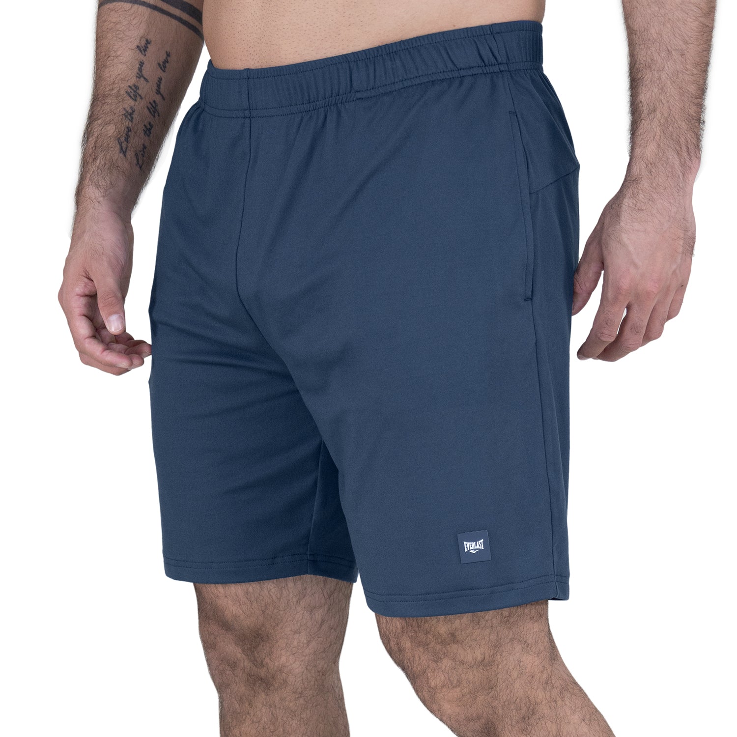 Pantaloneta EVERLAST Hombre Azul Algodón Training - EV54HEM943