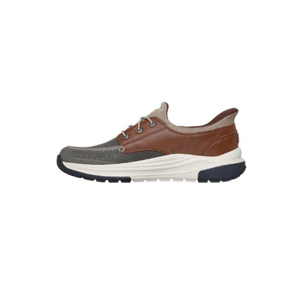 Zapatos SKECHERS HombreMeroe Alden Taupe Brown Cafe - 205467-TPBR