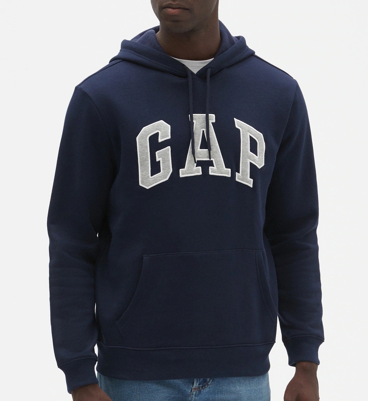 Saco GAP Hombre Cerrado Azul Logo Gris - 510981-521