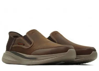 TENIS HOMBRE SLADE COOPER SKECHERS CAFÉ - 205237-CDB