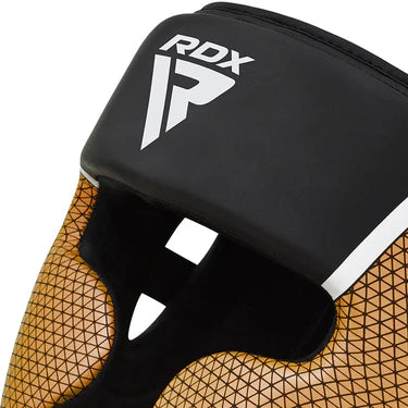 Cabecero De Boxeo RDX Negro Dorado - HGR-T17BGL