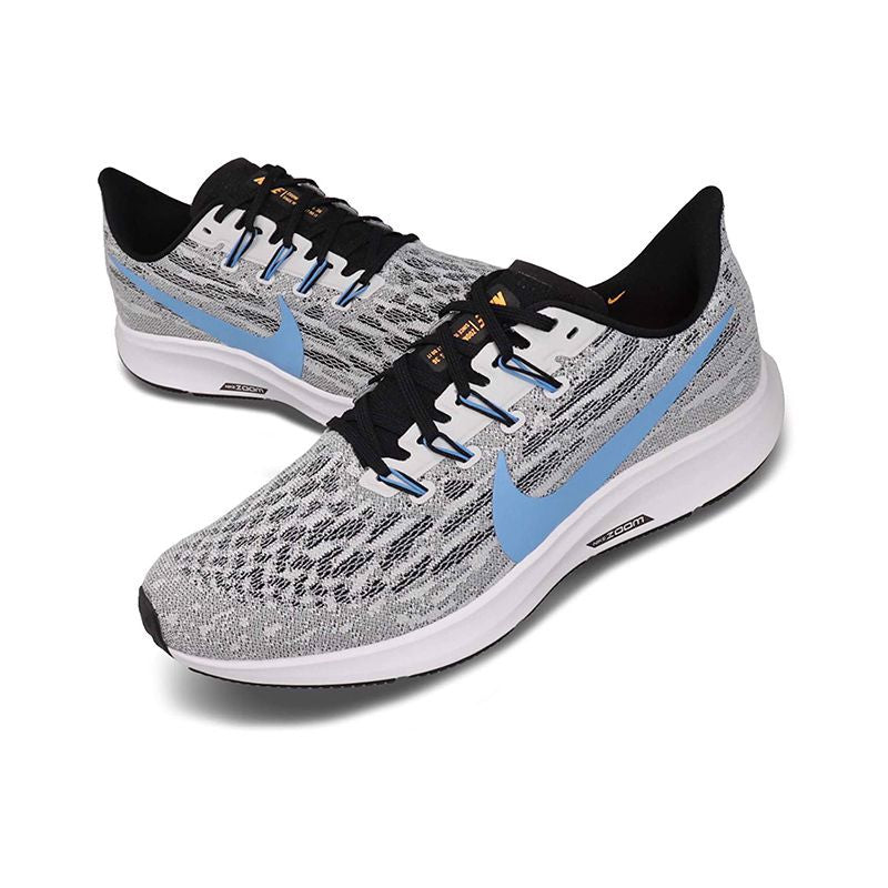 Tenis Nike Air Zoom Pegasus 36 Hombre Gris Azul AQ2203-101