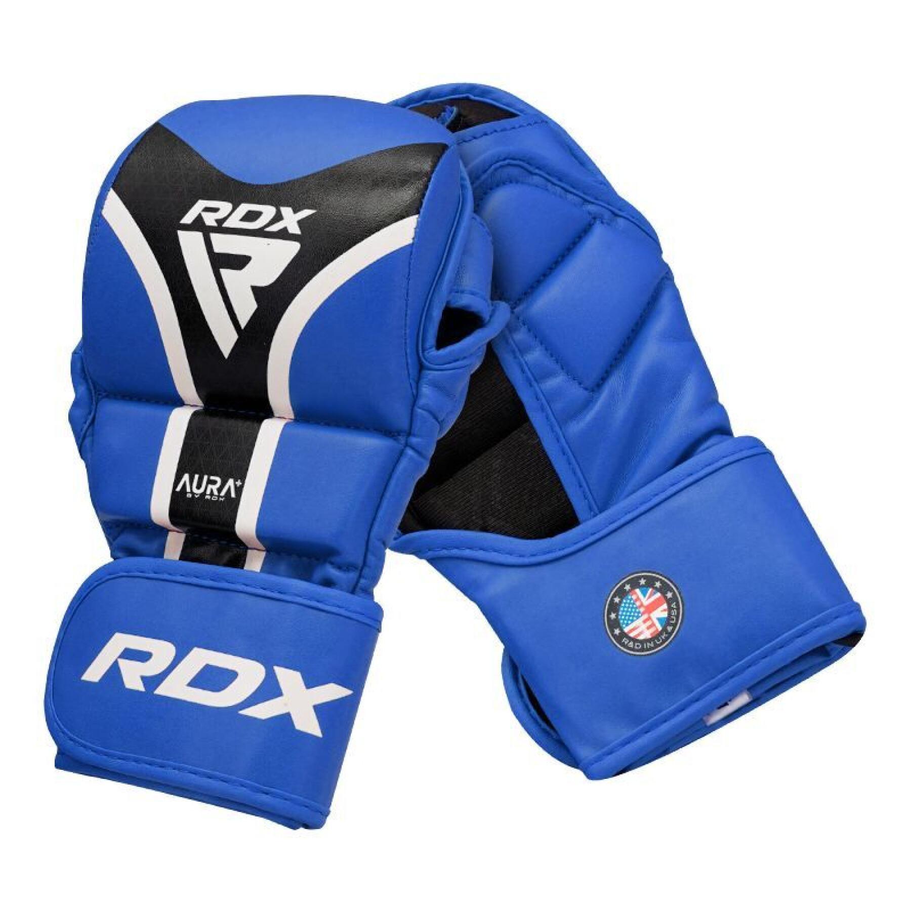 Guantes MMA RDX Azul Negro - GSR-T17UB
