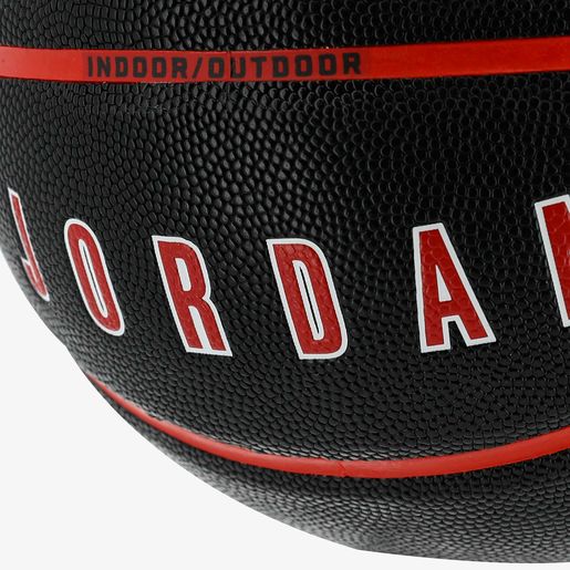 Balon Basquetbol JORDAN Negro Rojo #7 - J100825401707-017