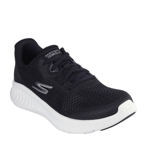 Tenis STEKECHERS Dama  Go Walk Now Narrisa Negro Blanco - 125641-BKW