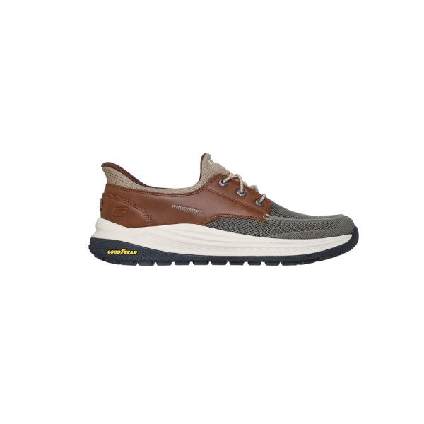 Zapatos SKECHERS HombreMeroe Alden Taupe Brown Cafe - 205467-TPBR