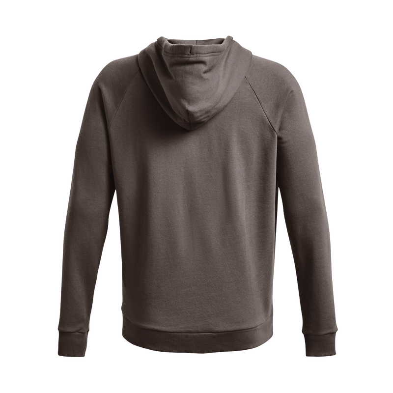 Hoodye UNDER ARMOUR Hombre Café Logo Blanco Algodón Cerrado - 1357093-176