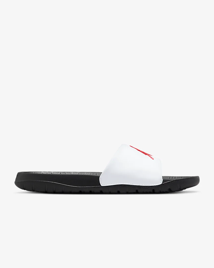Chanclas Nike Hombre Jordan Break Slide Blanco Rojo - AR6374-016