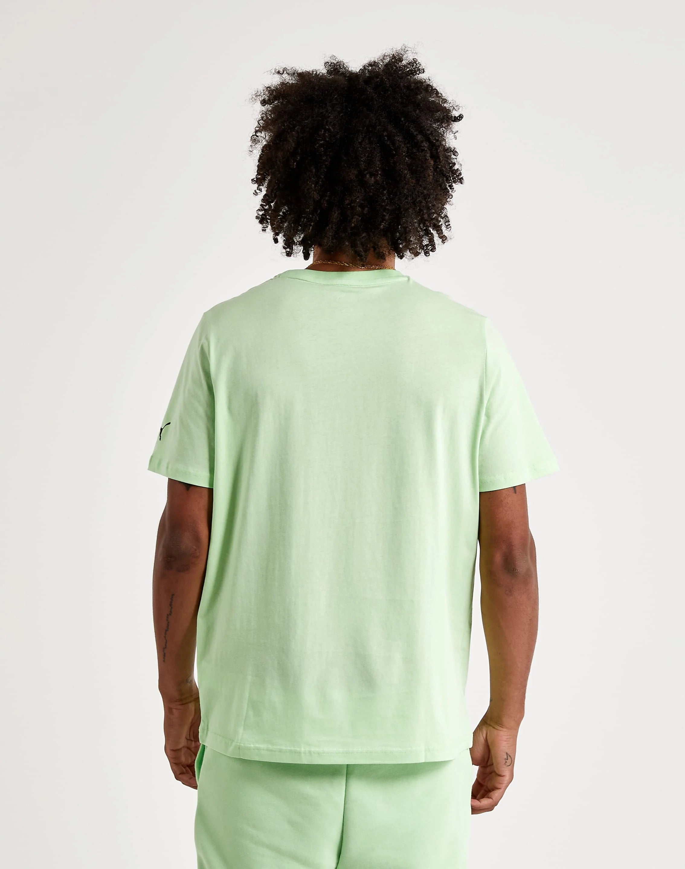 Camiseta PUMA Hombre Algodón Verde Claro Mercedes - 536447-16