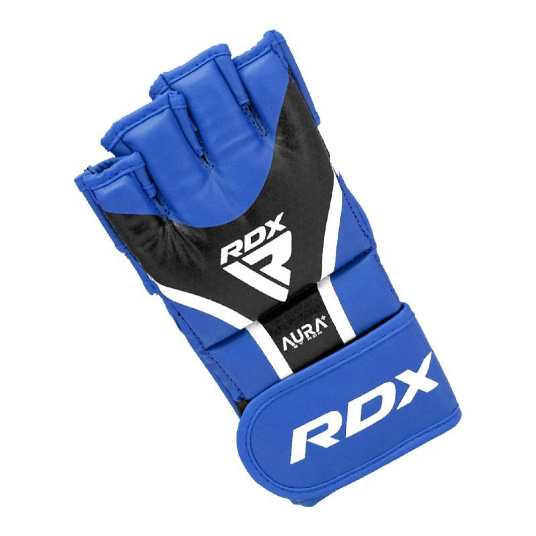 Guantes MMA RDX Azul Negro - GGR-T17UB