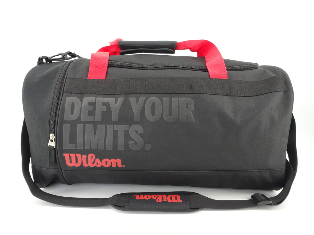 Maleta WILSON Gym Negra Rojo Unisex - 65-150013BL