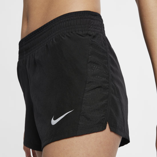 Pantaloneta Nike Dama Negra Running - 895863-010