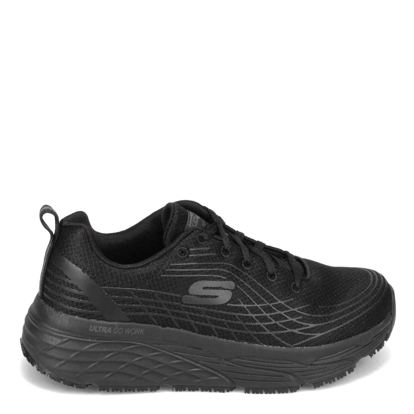 Tenis SKECHERS Dama Max Cushioning Todo Negro - 108016-BLK
