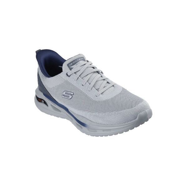 Tenis SKECHERS Hombre Arch Fit Orvan Kincade Gris Claro Azul - 210994-LTGY