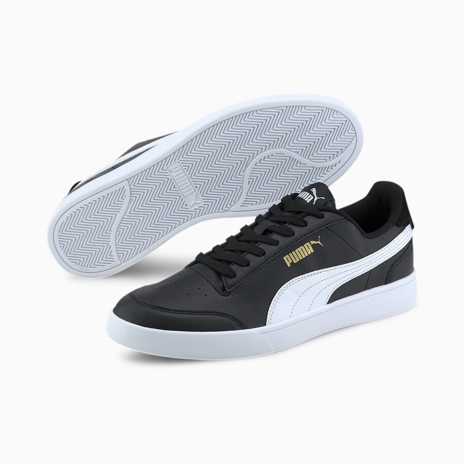 Tenis Hombre PUMA Shuffle Negros Blancos - 309668-04