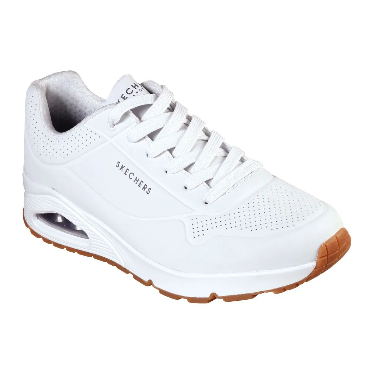 Tenis Hombre Skechers Stan On Air Todo Blanco - 52458-WHT