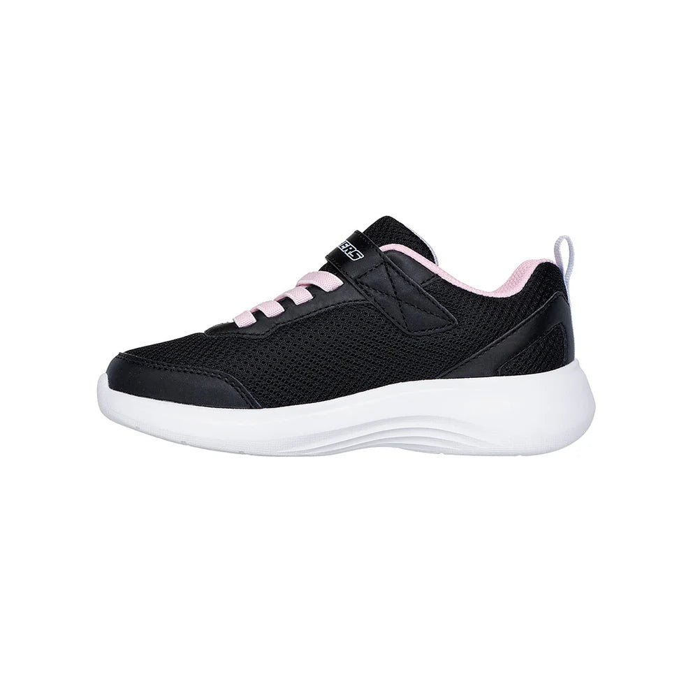 Tenis SKECHERS Junior Selector Reset Achieved Negro Blanco - 303573N-BLK