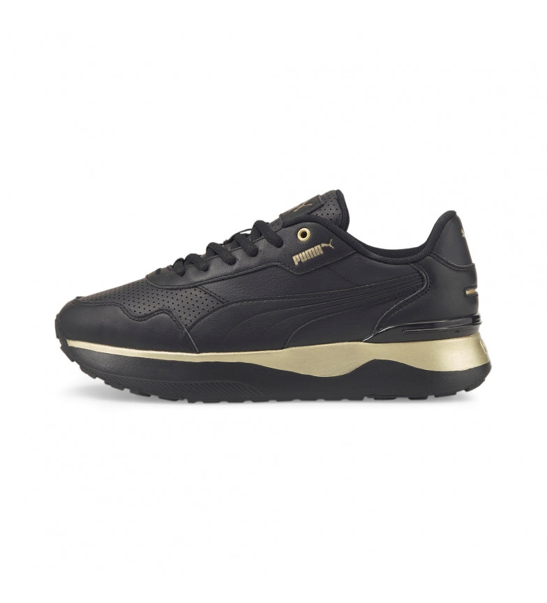Tenis Dama Puma R78 Voyage Premiun L Negro dorado - 38383802-R78-VOYAGE-PREMI