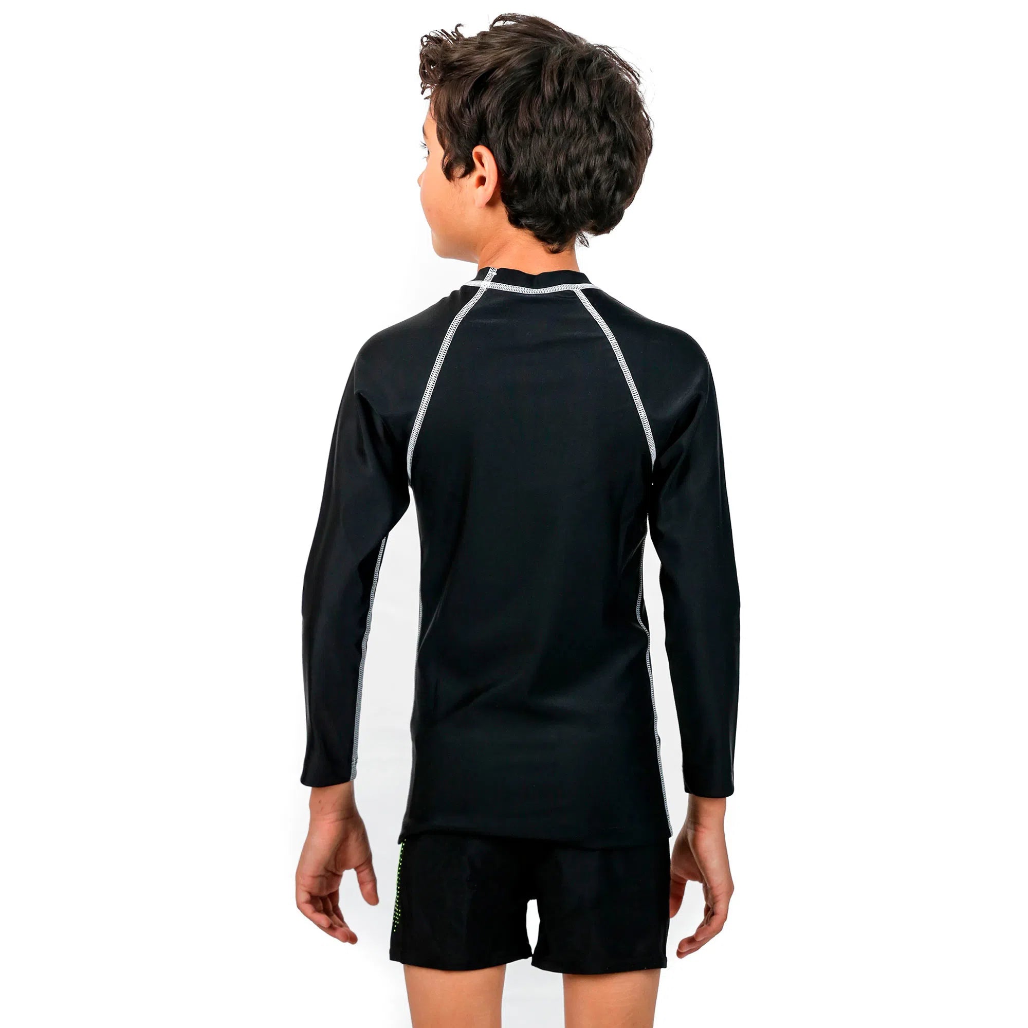 T Shirt Speedo Ml Hyden Negro Junior - 8N010140000